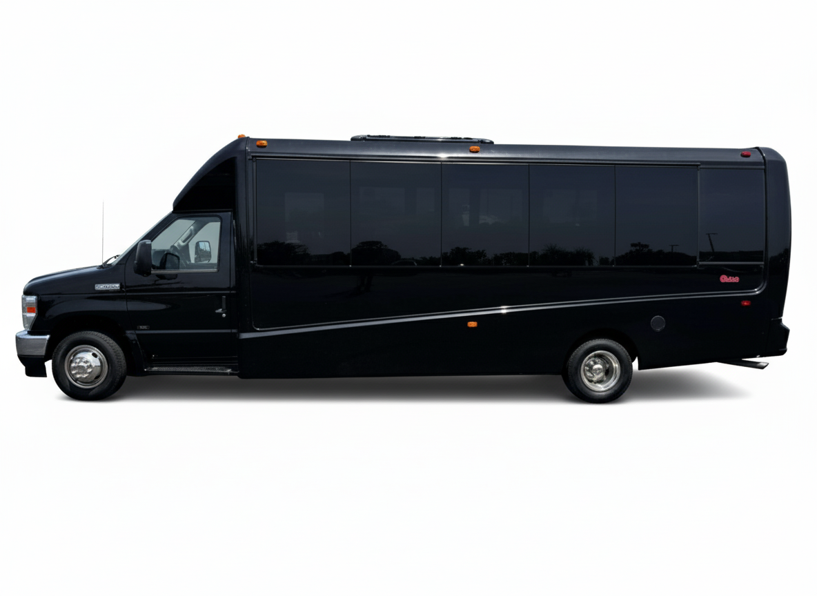 Mini Bus Charter Service | 23–37 Passenger Shuttle | Detailed Drivers